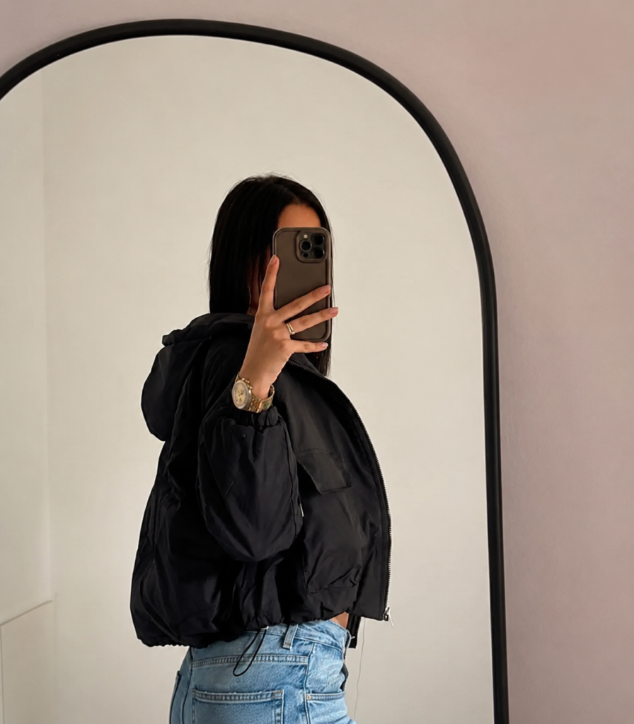 Campera urban Negra