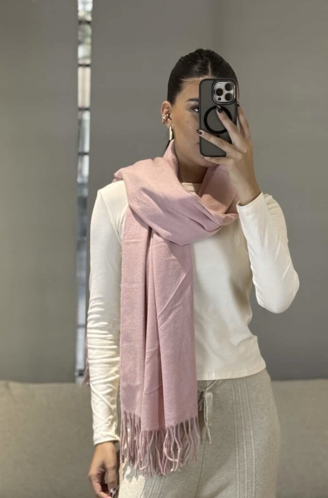 Bufandon Rosa