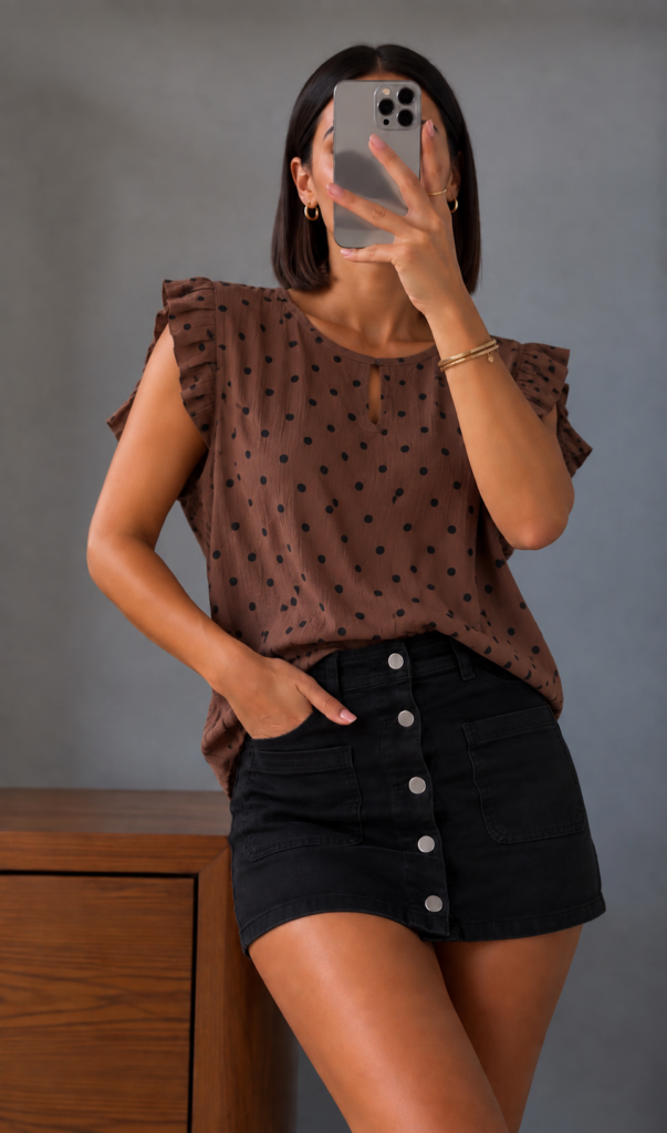 Blusa lunares